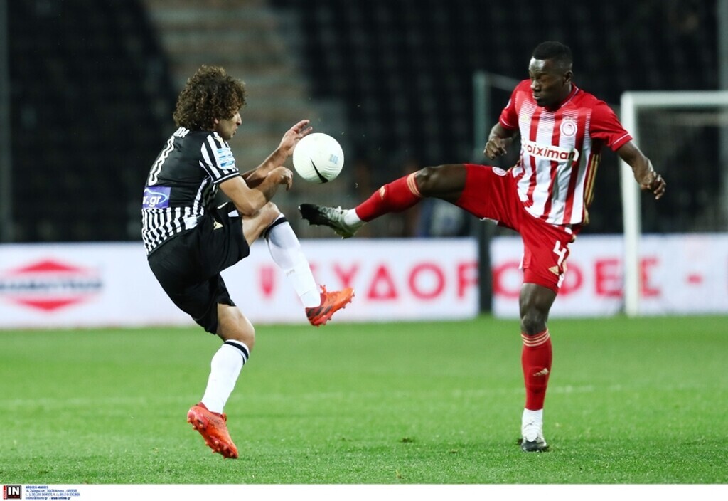 Paok Olympiakos 1 1 Ta Highlights Toy Ntermpi Ths Toympas Video Onsports Gr