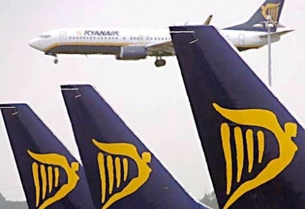 Ζημιές 10,3 εκατ. ευρώ για την Ryanair
