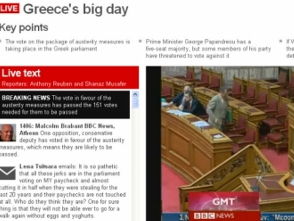 LIVE και τα ξένα ΜΜΕ 