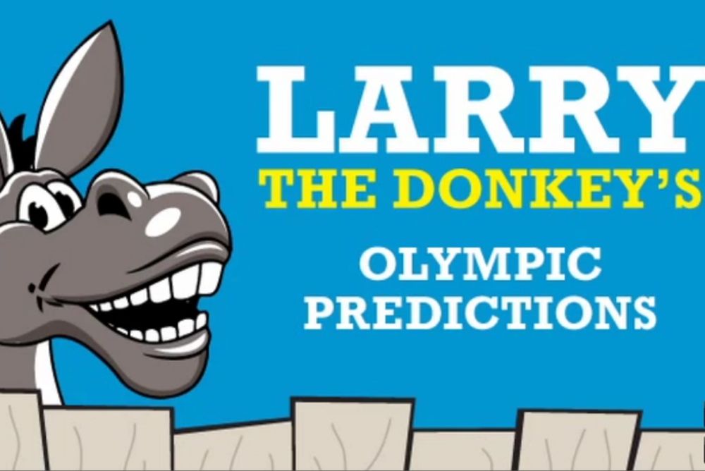Λονδίνο 2012: Ο Λάρι το... γαϊδούρι, προβλέπει! (video)