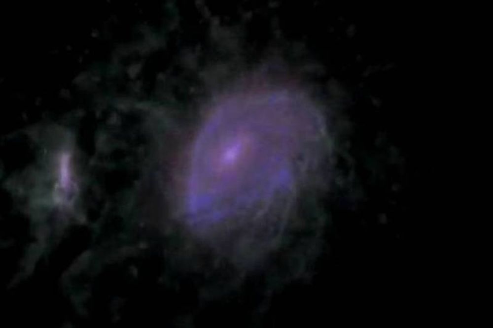 Εντυπωσιακό βίντεο: Η γέννηση ενός Γαλαξία