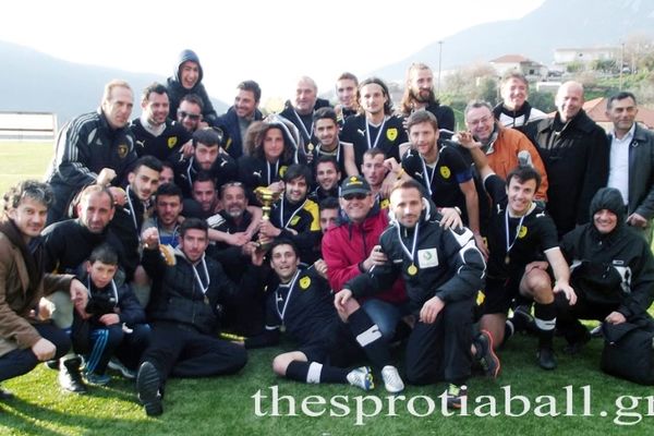 Κύπελλο Θεσπρωτίας: Για 14η φορά η κούπα στον Θεσπρωτό