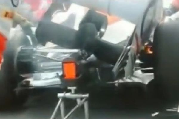 Formula 1: Πήρε φωτιά το μονοθέσιο του Sutil (video)