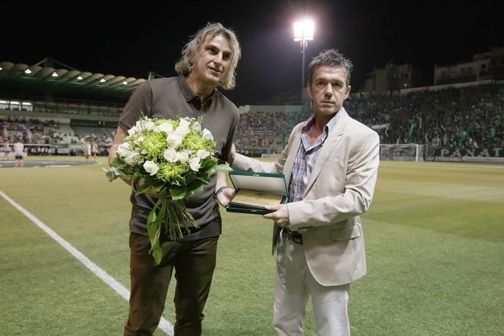 Παναθηναϊκός: Τιμήθηκε ο Καλιτζάκης (video+photos)