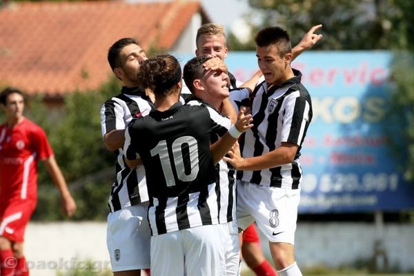 ΠΑΟΚ-Εργοτέλης 2-1 (Κ20)