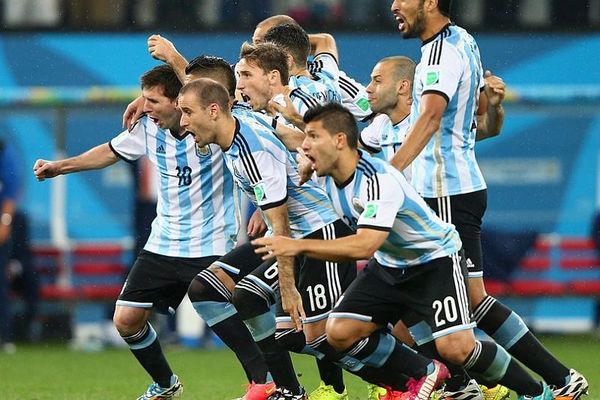 Παγκόσμιο Κύπελλο Ποδοσφαίρου 2014 – Ημιτελικοί: Πανηγύριζαν στα αποδυτήρια οι Αργεντινοί (photo)