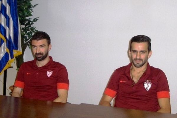 ΑΕΛ: Στόχος η Super League για Μουλόπουλο και Πινδώνη