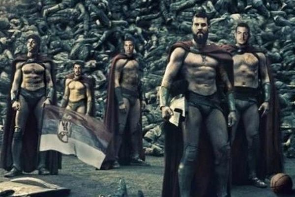 Mundobasket 2014: Οι... πολεμιστές της Σερβίας (photo)