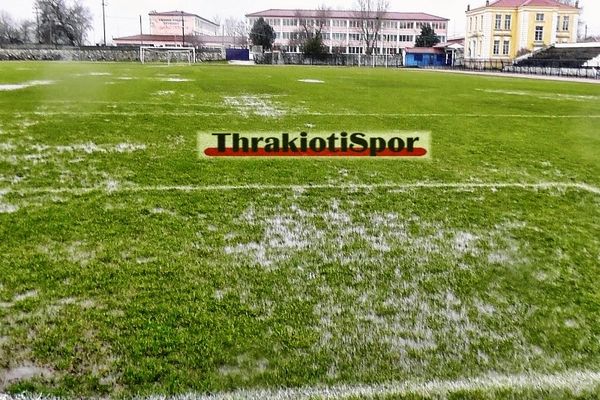 Εβρος Σουφλίου-Ορφέα Ελευθερούπολης: Αναβολή λόγω κακοκαιρίας