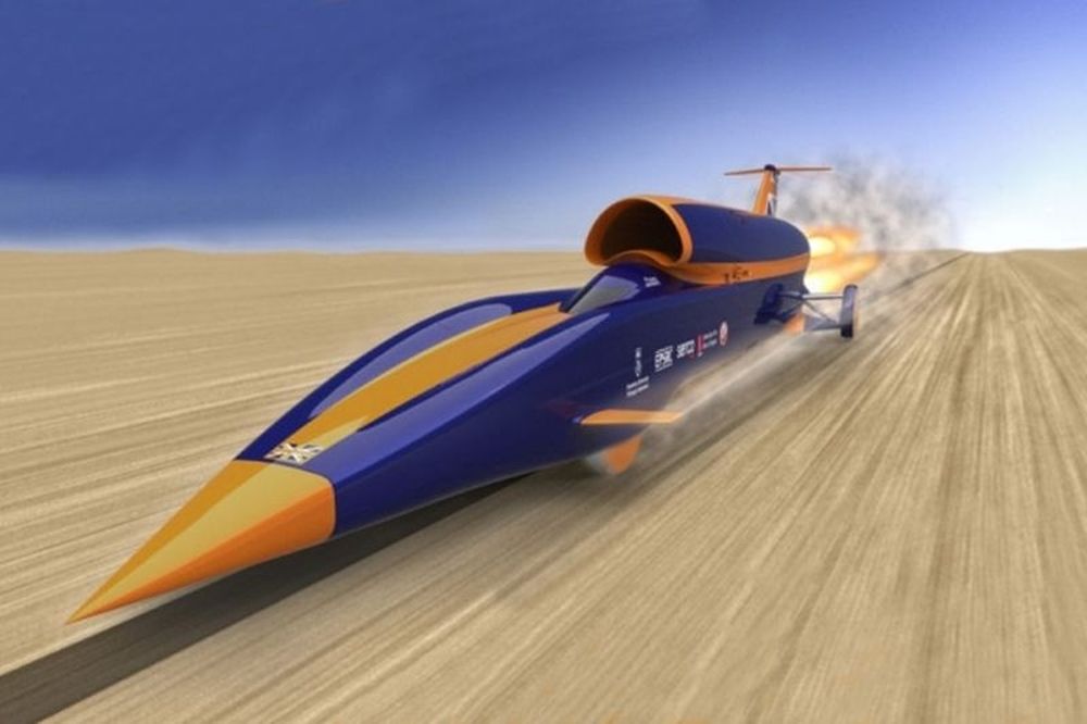 Машина bloodhound ssc