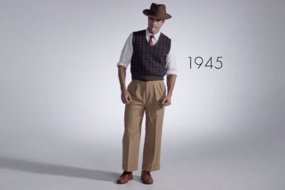 Πόσο άλλαξε το ανδρικό ντύσιμο, μέσα στα τελευταία 100 χρόνια; (video)