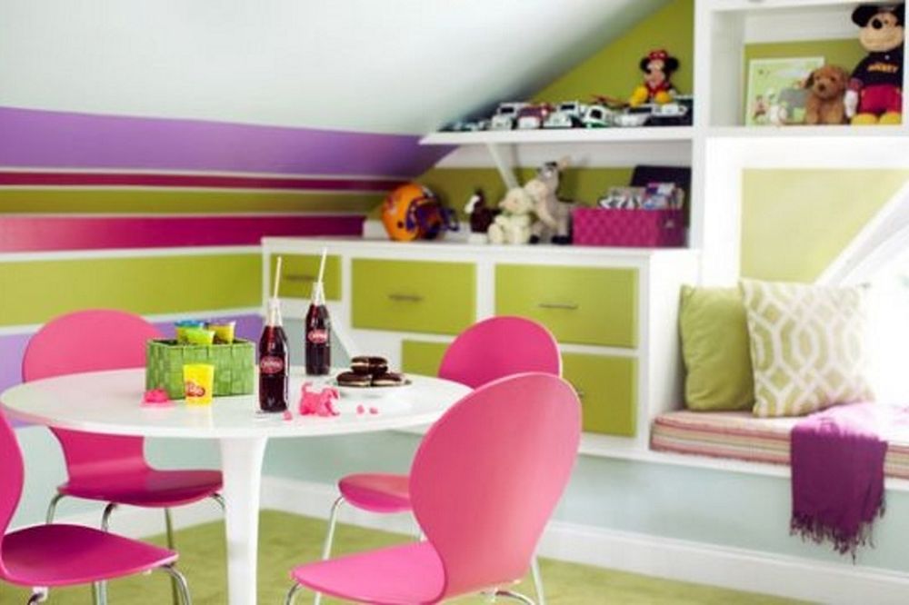 Deco: Όμορφες ιδέες για παιδικά δωμάτια σε σοφίτα