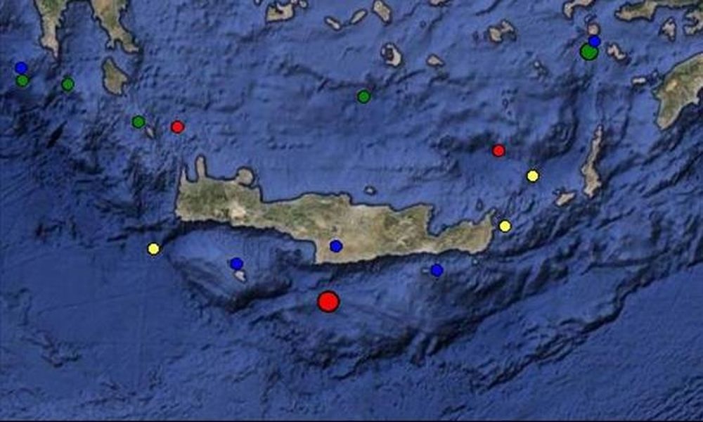 Σεισμός 4,5 Ρίχτερ στην Ιεράπετρα