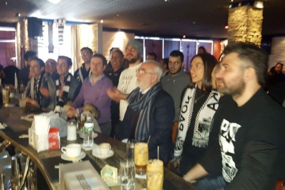 Είδε ΠΑΟΚ σε μπαρ των ΗΠΑ ο Σαββίδης! (photos+video)