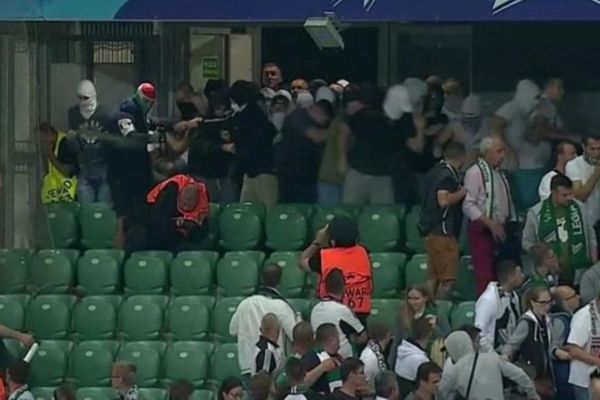 Επεισόδια στο Λέγκια-Ντόρτμουντ! (video)