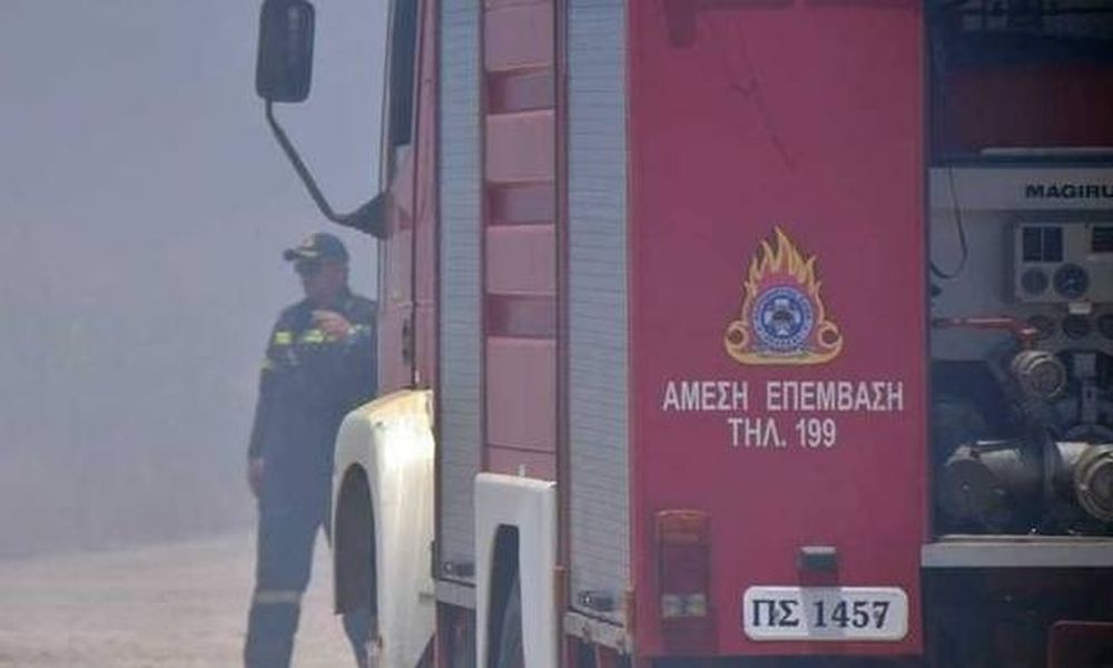 Χανιά: Συναγερμός για φωτιά σε γκαράζ ξενοδοχείου