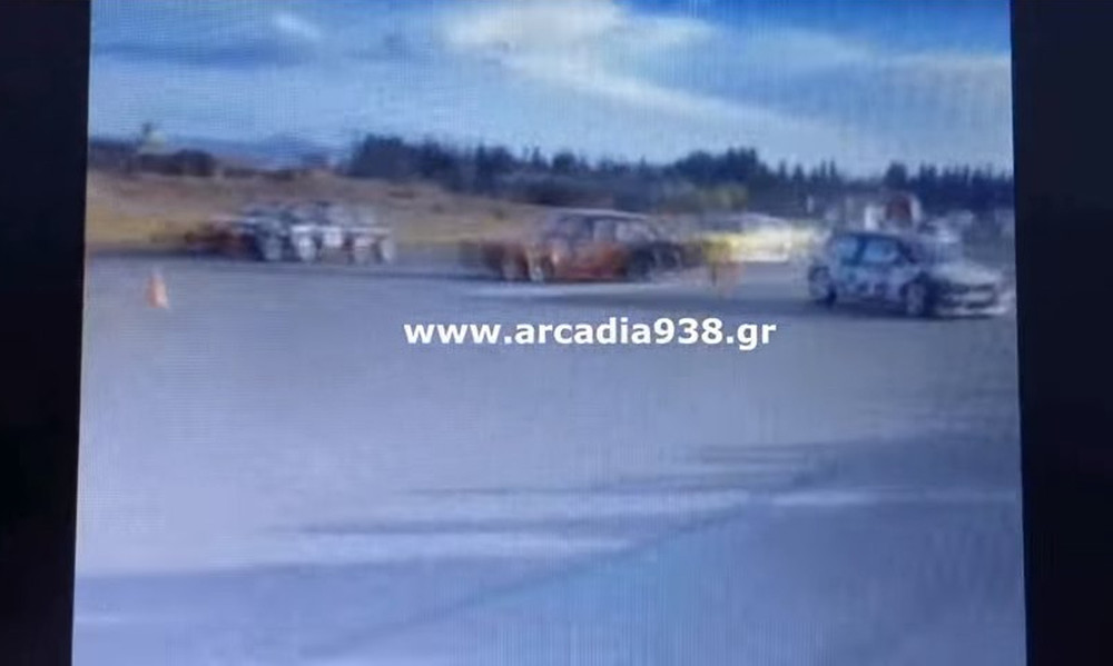 Τρομερό ατύχημα στην Τρίπολη! Αυτοκίνητο σε αγώνα δρόμου έπεσε στο κοινό! 4 τραυματίες (video)