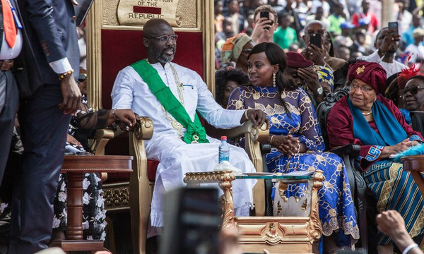 Λιβερία: Ορκίστηκε Πρόεδρος ο Γουεά!