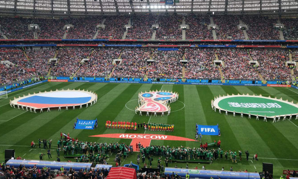 Παγκόσμιο Κύπελλο Ποδοσφαίρου 2018: Φαντασμαγορική τελετή έναρξης στη Ρωσία (photos)
