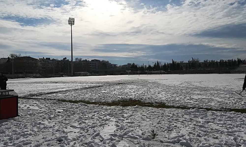 Football League: Μπαράζ αναβολών λόγω χιονιού