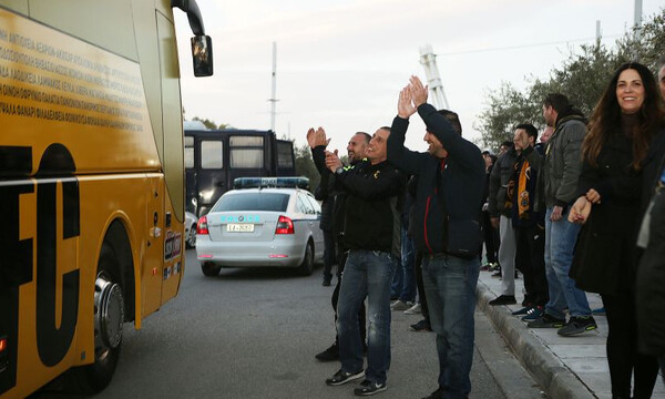ΑΕΚ – ΠΑΟΚ: Στο γήπεδο η Ένωση (photos)