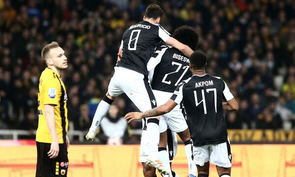 ΑΕΚ-ΠΑΟΚ: Το 0-1 με τον Μαουρίτσιο και το ξέσπασμα των «ασπρόμαυρων»! (photos)