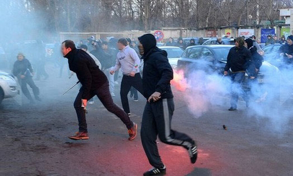 Επεισόδια οπαδών στη Βουλγαρία (photos)