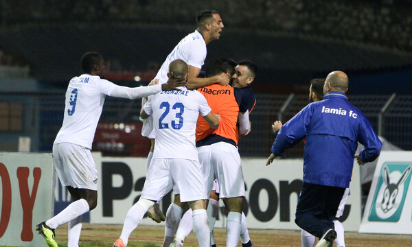 Λαμία-Ξάνθη 1-0: Τρίτωσε το καλό