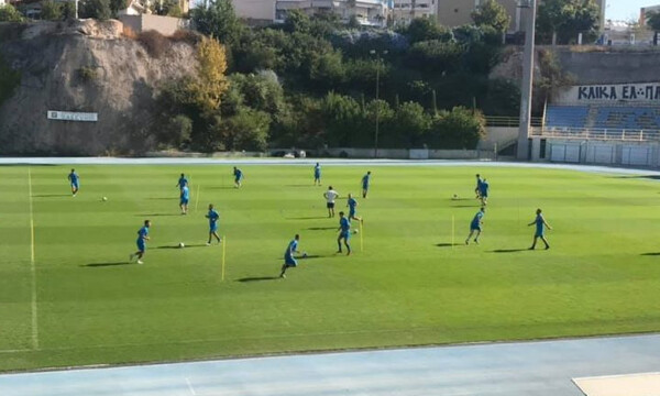 Καλλιθέα: Προπόνηση στο Καλαμάκι