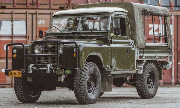 Ένα Land Rover έτοιμο για τις πιο απίθανες διαδρομές