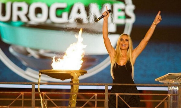 Η σέξι παρουσιάστρια των Eurogames είναι σύζυγος σούπερ σταρ του ποδοσφαίρου! (photos+video)