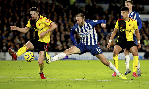 Premier League: Μοιρασιά για Μπράιτον και Γουότφορντ (videos)