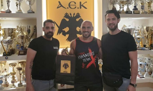 Στο Kick Boxing της ΑΕΚ ο Λευτέρης Χαχαμίδης