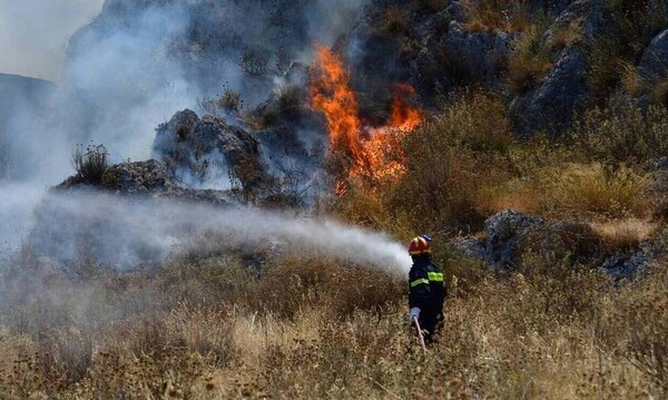 Σε 54 ανήλθαν οι πυρκαγιές που εκδηλώθηκαν το τελευταίο 24ωρο