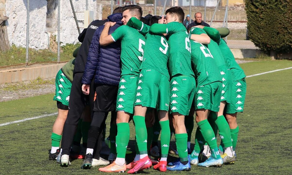 Παναθηναϊκός: Ποδαρικό με νίκη 3-2 στην Τρίπολη για τους Νέους