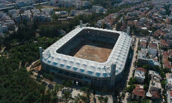 OPAP ARENA από ψηλά-Αποκλειστικά πλάνα από το νέο γήπεδο της ΑΕΚ