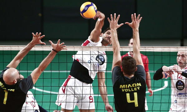 Volley League: Με «όπλο» το σέρβις και το μπλοκ ο Φοίνικας Σύρου νίκησε 3-0 τον λαβωμένο Μίλωνα