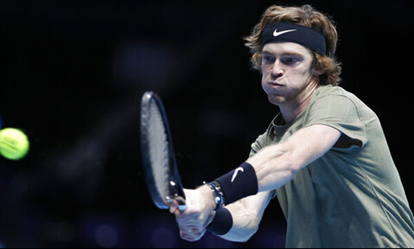 ATP Finals: «Αντίο» με «ψηλά το κεφάλι» είπε ο Ρούμπλεφ (video+photos)