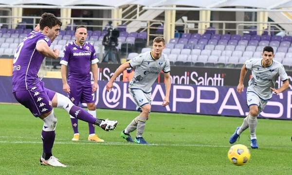 Serie A: Δύο πέναλτι και ισοπαλία στη Φλωρεντία!