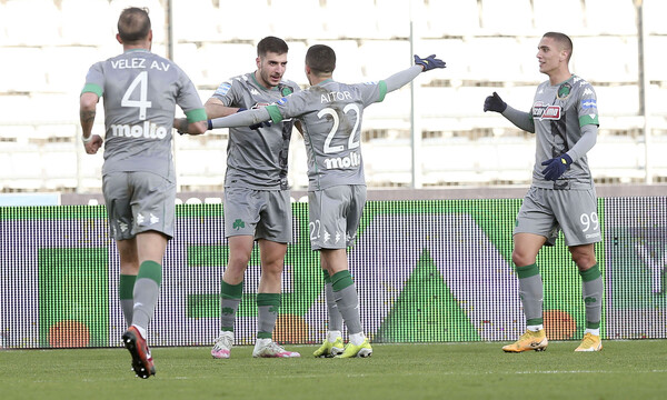 ΝΠΣ Βόλος-Παναθηναϊκός 0-2: Το πράσινο τρένο του 2021 σφύριξε και στο Πανθεσσαλικό! (video+photos)