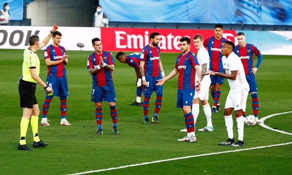 La Liga: Πατατράκ για Ρεάλ Μαδρίτης, έχασε απ’ τη Λεβάντε! (Video+Photos)