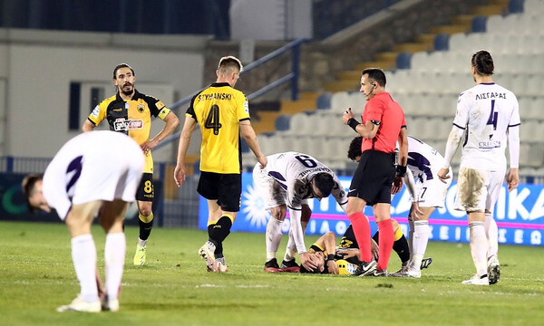 AEK: Πρόβλημα με Σάκχοφ και Γαλανόπουλο - Τι αναφέρουν οι πρώτες εκτιμήσεις (video+photos)