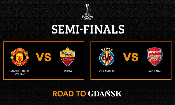 Europa League: Και τώρα οι τέσσερις τους - Τα ζευγάρια των ημιτελικών