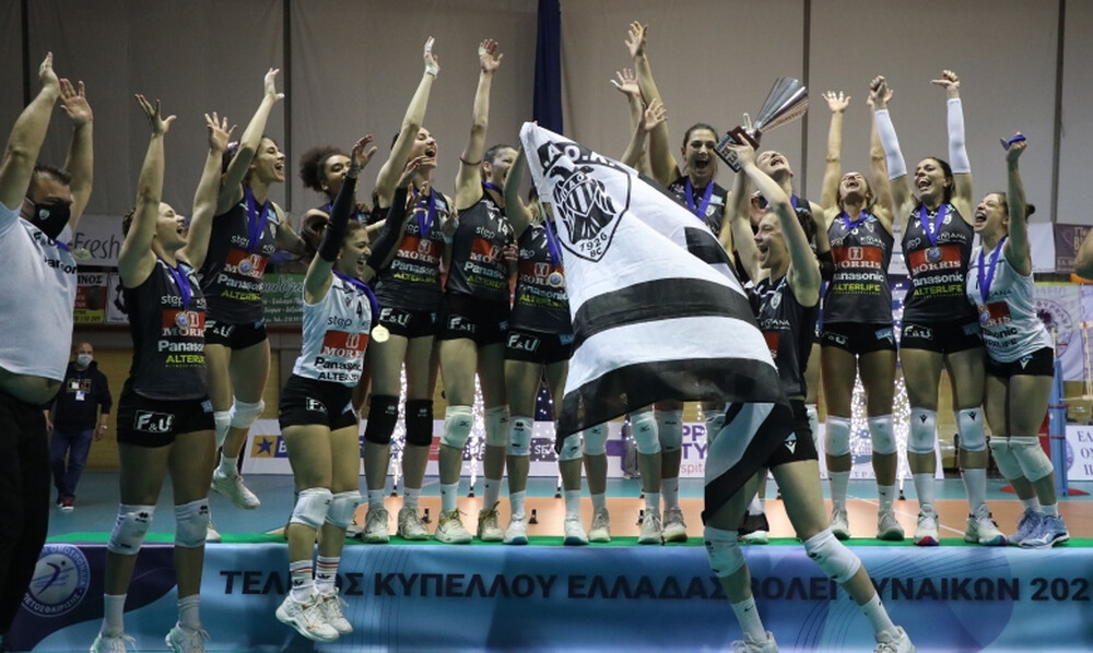 Κυπελλούχος Ελλάδας ο ΠΑΟΚ - Έγραψαν ιστορία τα κορίτσια του δικέφαλου (photos+video)