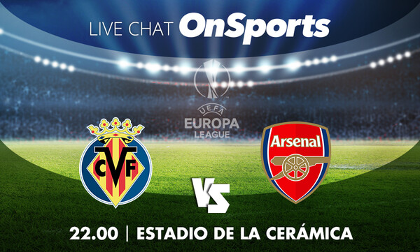 Live Chat Βιγιαρεάλ-Άρσεναλ 2-1
