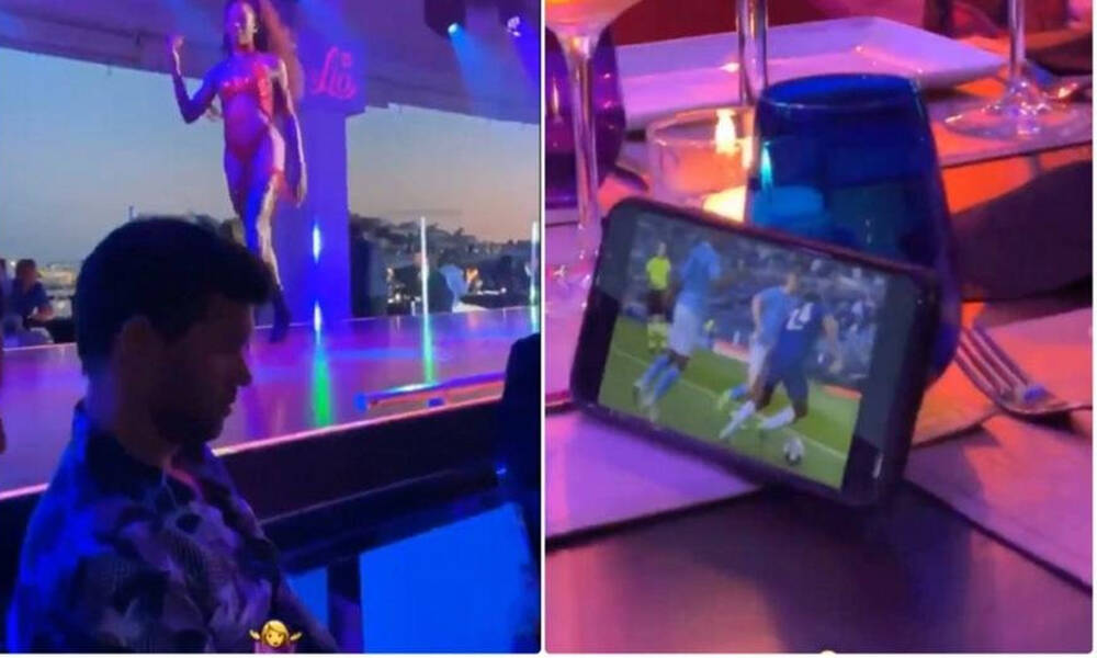 Επικός Μπάλακ: Πήγε σε στριπ κλαμπ και έβλεπε τον τελικό του Champions League (video+photos)