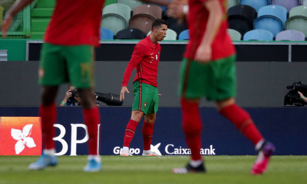 Euro 2020: Ο… διψασμένος Κριστιάνο Ρονάλντο αισιοδοξεί! (Photos)