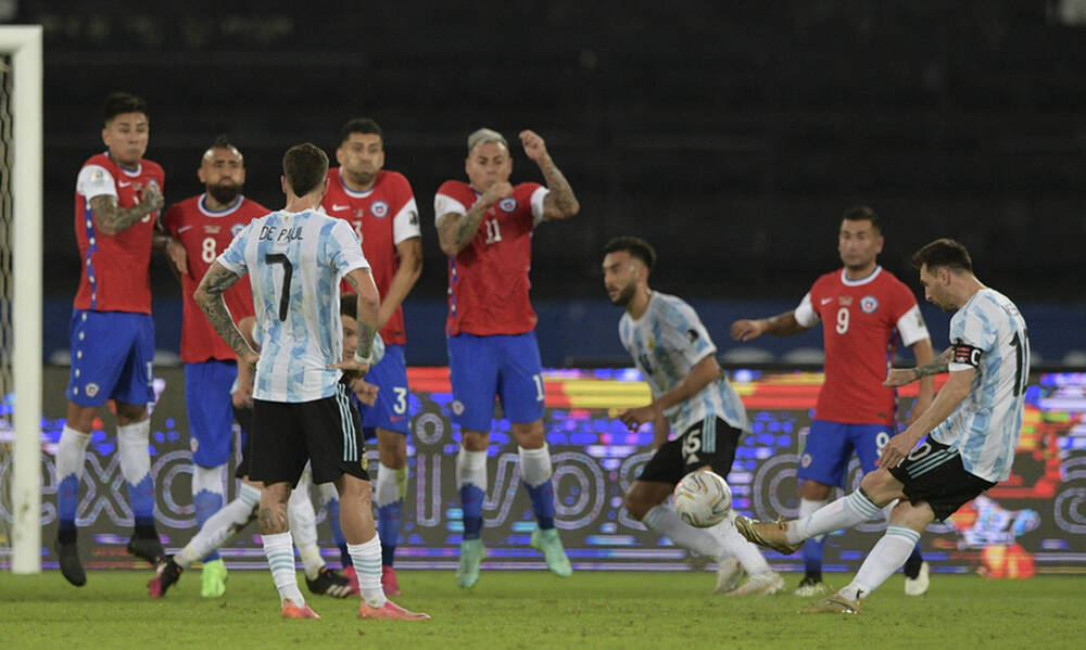 Copa America: Η γκολάρα του Μέσι δεν έφτανε - Η Αργεντινή έμεινε στο 1-1 με τη Χιλή (video+photos)