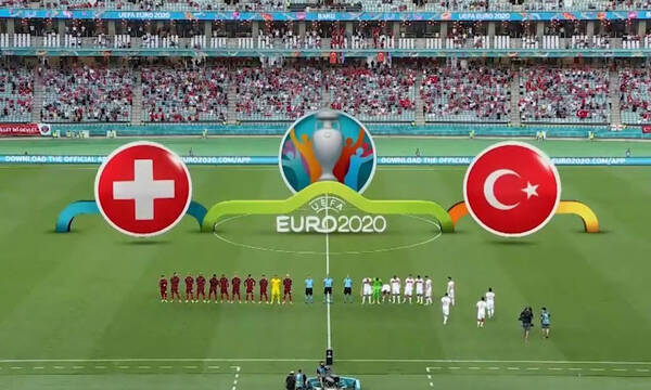 Euro 2020: Ελβετία-Τουρκία 3-1: Τα highlights της αναμέτρησης (video)
