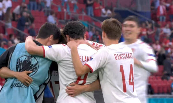 Euro 2020: Ντόλμπεργκ ξανά και… αγκαλιά με τα προημιτελικά οι Δανοί! (Video)